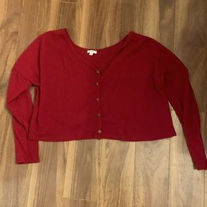 Ardene button up sweater